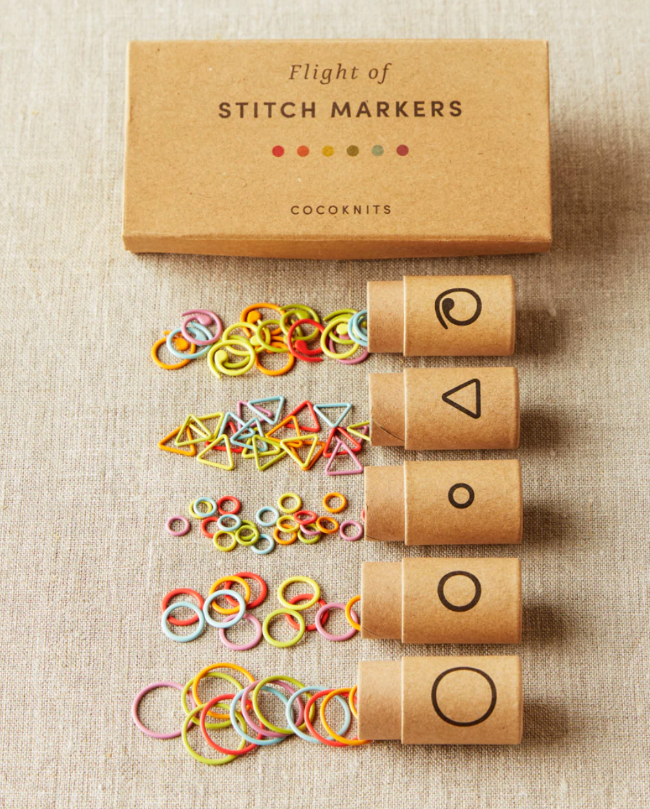 Flight of Stitch Markers, Per 24