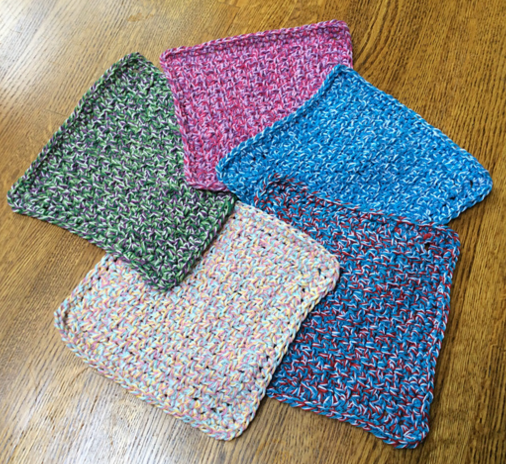 Beginner's Crochet Class - Dish cloth