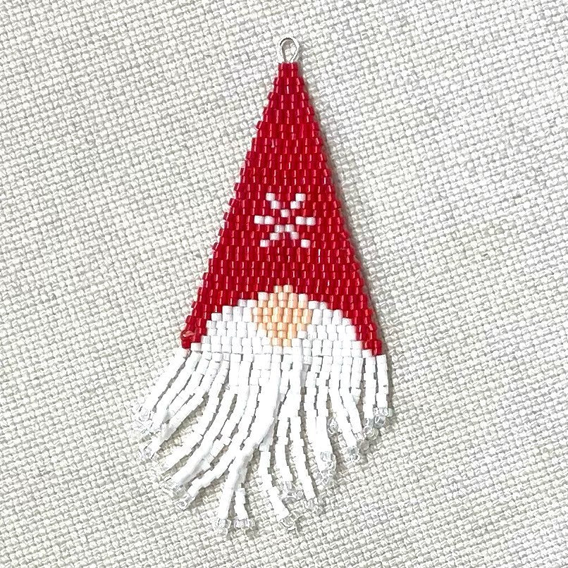Santa Gnome Fringe Earrings Class